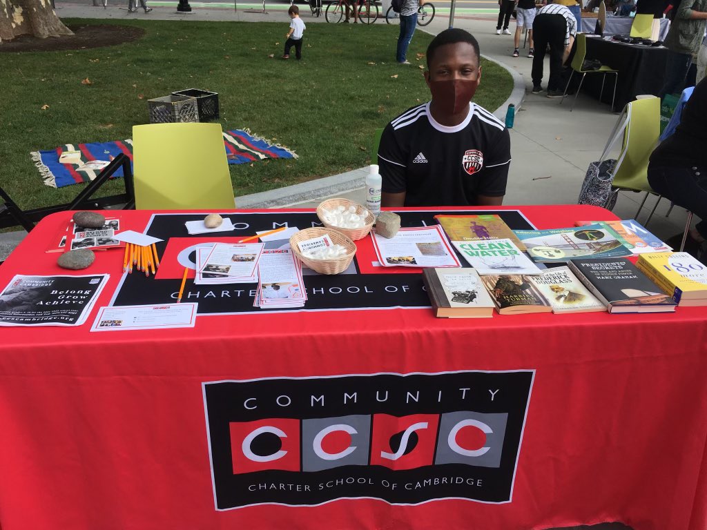 CCSCambridge's tweet photo. We had so much fun at the Community Fair this weekend! Thanks so much to everyone who stopped by to say hello! 🐾✨❤️ #BelongGrowAchieve #EdThatAddsUp https://t.co/yIdBtf4O3Q