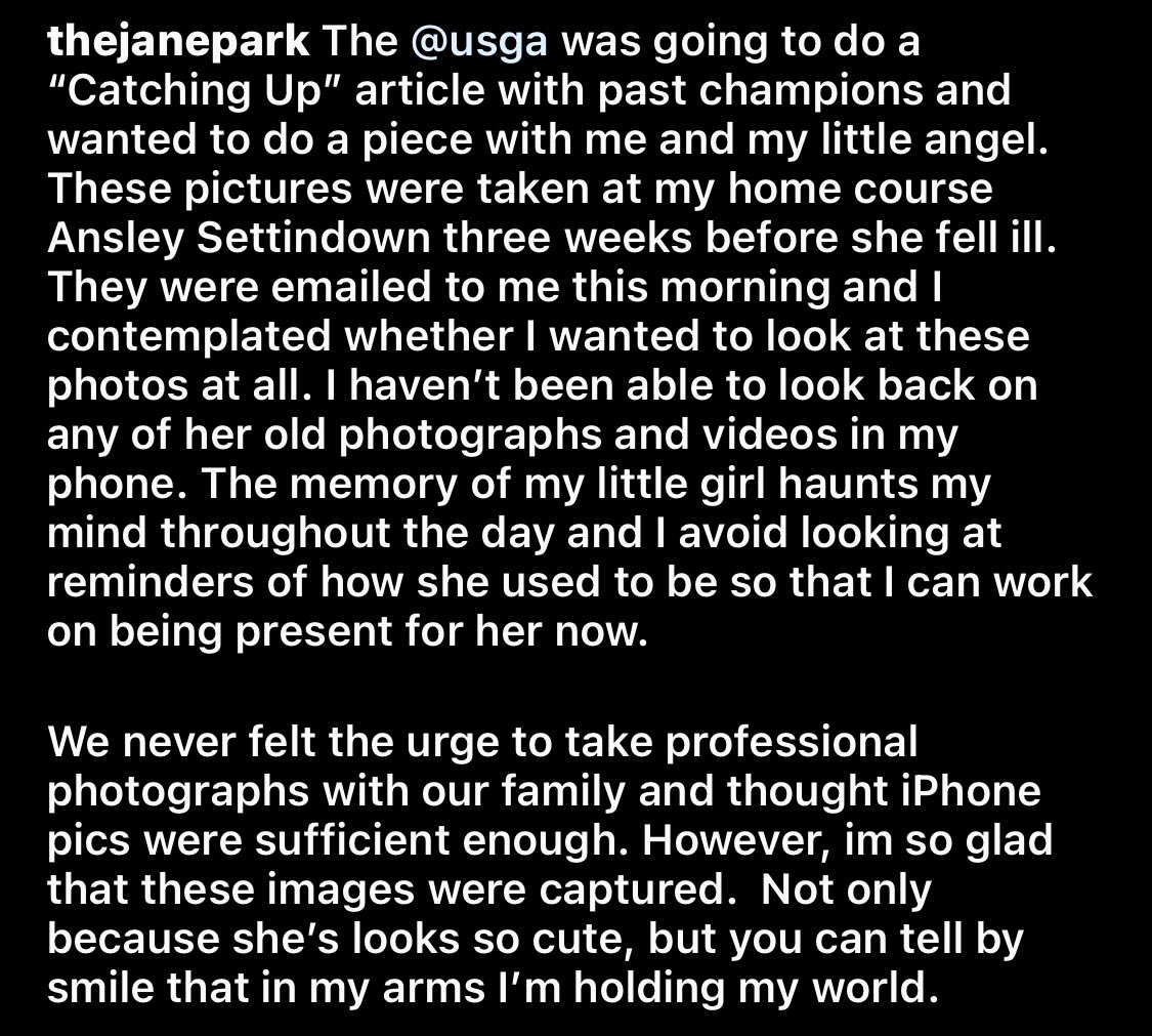 Thank you <a href="/USGA/">USGA</a> for these images. I will cherish them forever. #specialneeds