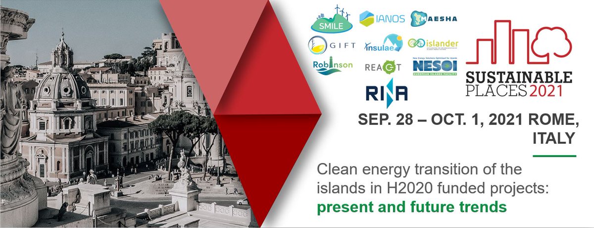 H2020SMILE's tweet photo. 📢Save the date!
@H2020SMILE will participate to the "Clean #energytransition of islands in H2020 projects" workshop at @sustainplaces 🌿

Topic treated: #regulatory framework and #energy communities

➡️Thursday, 30.09 | 16:00-18:30 CEST

https://t.co/udQVx91i1Q

#H2020 https://t.co/buXcRbgLFZ