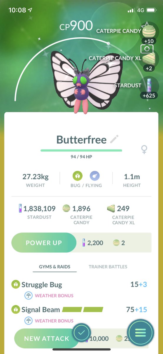 They day has come.. finally.. first event shiny on almost the last day..