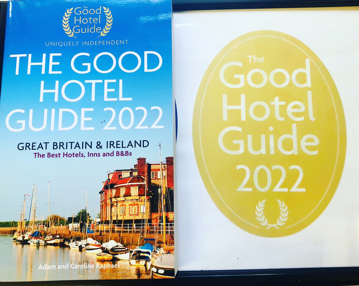 Delighted to be in the <a href="/GoodHotelGuide/">GoodHotelGuide</a> for another year. Travelling to London next week for @indhotelshowldn