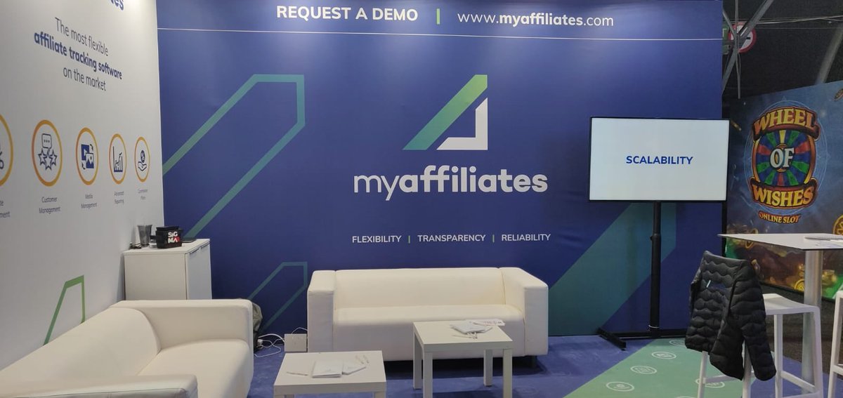 We look forward to welcoming you to our stand at Sigma Europe: Malta 2021 on the 16th - 19th November.
 
Come visit us at stand B59. 
#Sigma #iGaming #MyAffiliates