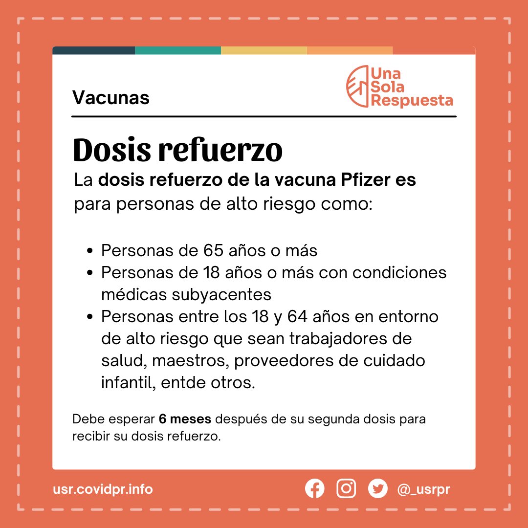 _usrpr's tweet photo. Se necesita una dosis adicional cuando su sistema no respondió con la suficiente fuerza a la dosis inicial o dosis de la vacuna. 

🔸Dosis refuerzo 
Es una dosis que se aplica a personas con su ciclo de vacunación completo. (2/3) https://t.co/BHbtKJNAYA