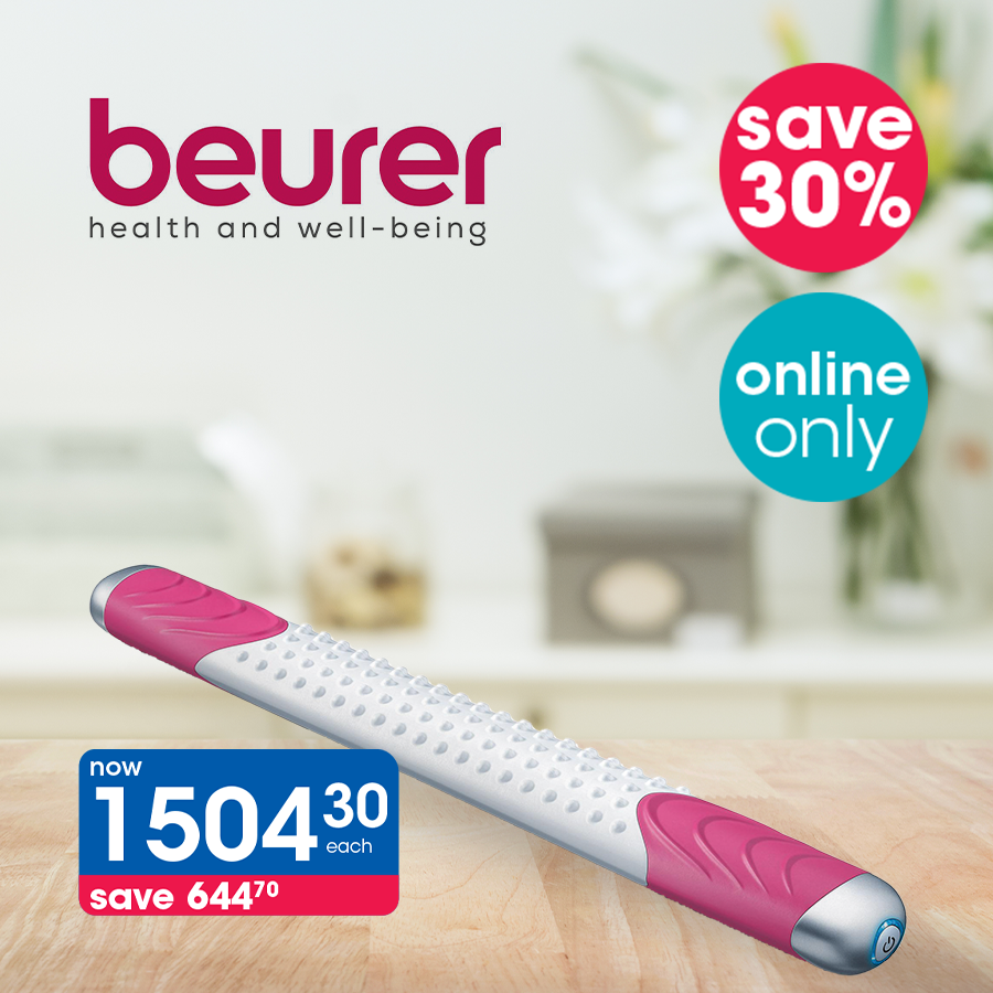 Clicks_SA's tweet photo. SAVE 30% on selected Beurer electrical beauty items online only #ClicksSpringBeauty > https://t.co/47WF3smU1A https://t.co/0k7Ar6Qijm