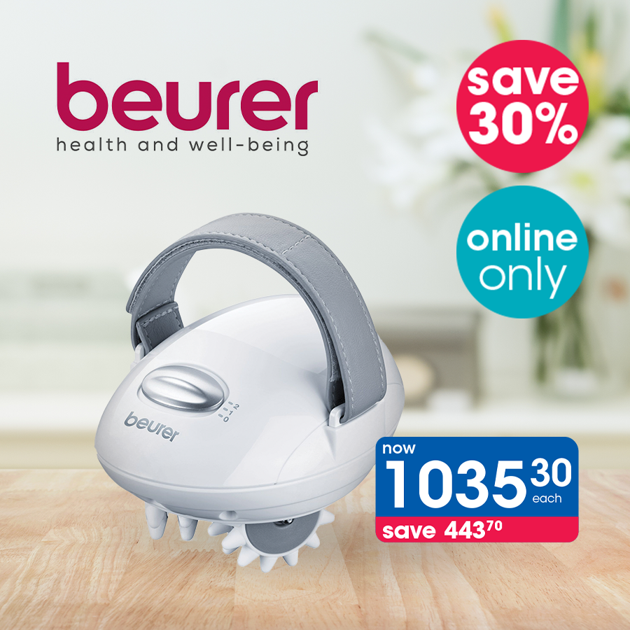 Clicks_SA's tweet photo. SAVE 30% on selected Beurer electrical beauty items online only #ClicksSpringBeauty > https://t.co/47WF3smU1A https://t.co/0k7Ar6Qijm