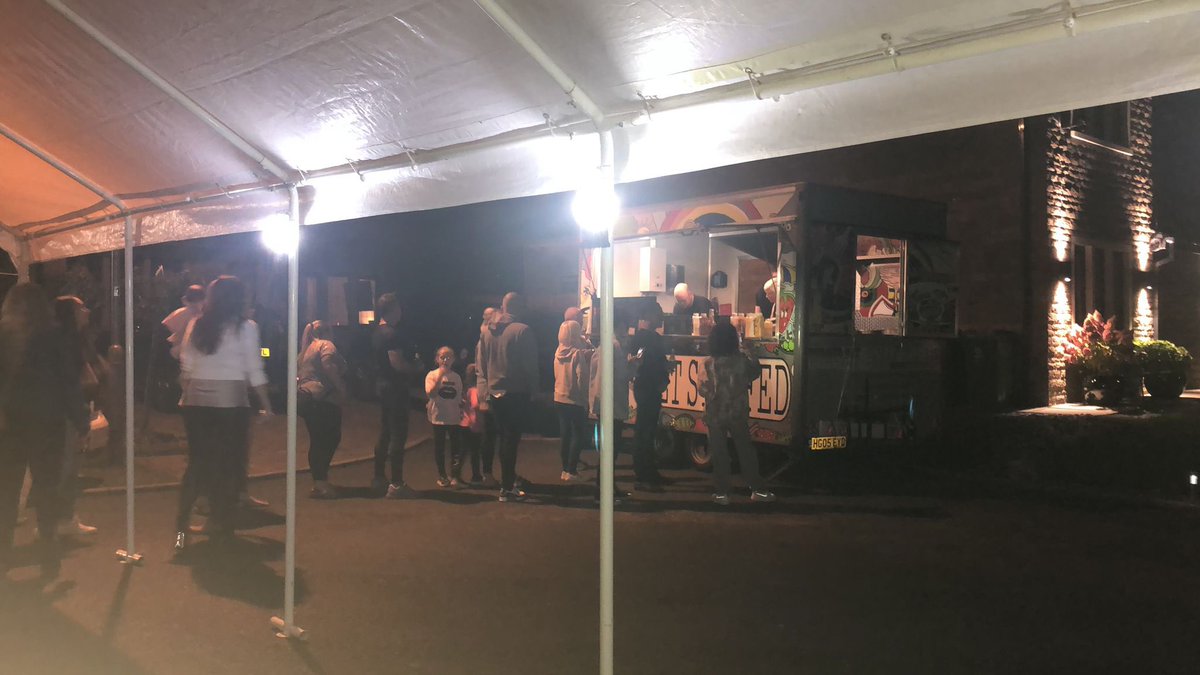 big thanks to@Gogetstuffed for stepping in on Wednesday after our caterers came down with covid - all food was outstanding with a bit of feedback from our little Felix who says. he would give the hot dog he had “infinity out of a thousand!” 😂and remember- kids tell the truth🌭🍔