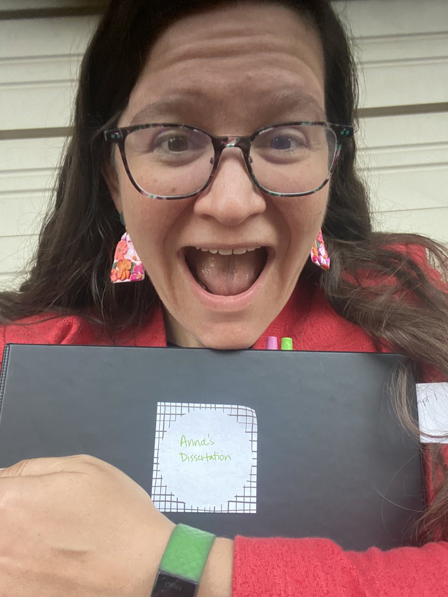 annapaulined's tweet photo. Today’s dissertation defense day! Let’s do this thing! #phdLife #APDisABD. https://t.co/njy3faaUFR
