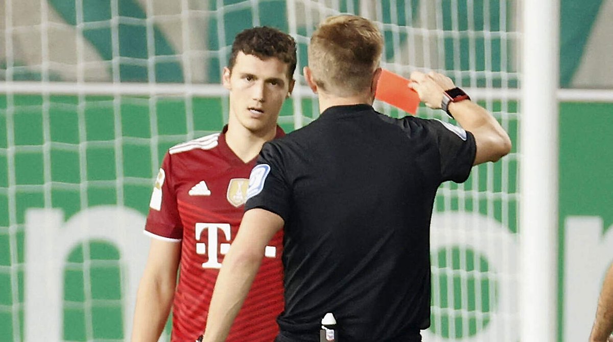 Bayern & Germany on Twitter: &quot;Official: Benjamin Pavard will serve a 2-match ban following his red card against Greuther Fürth… &quot;