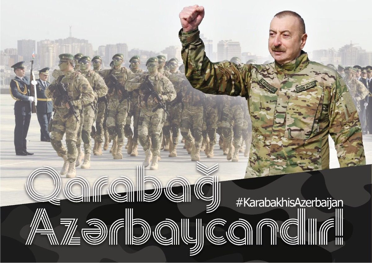 Dəmir Yumruq! Var olsun Müzəffər Ali Baş Komandan! Var olsun Rəşadətli Azərbaycan Ordusu! 

#QarabağAzərbaycandır #ŞəhidlərÖlməz / #ShehidlerOlmez