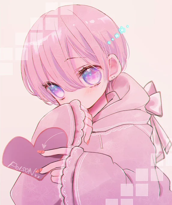 #過去作で自分が最高だと思う絵を1枚載せて5rtを目指せ 
いいピンクですき♡ 