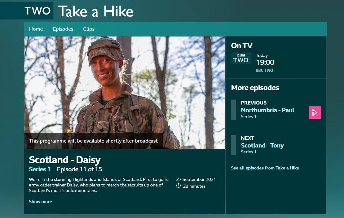 Our own Miss Burnside becomes a star of the small screen tonight. 7pm on BBC 2 or on I Player. Hope you can tune in!