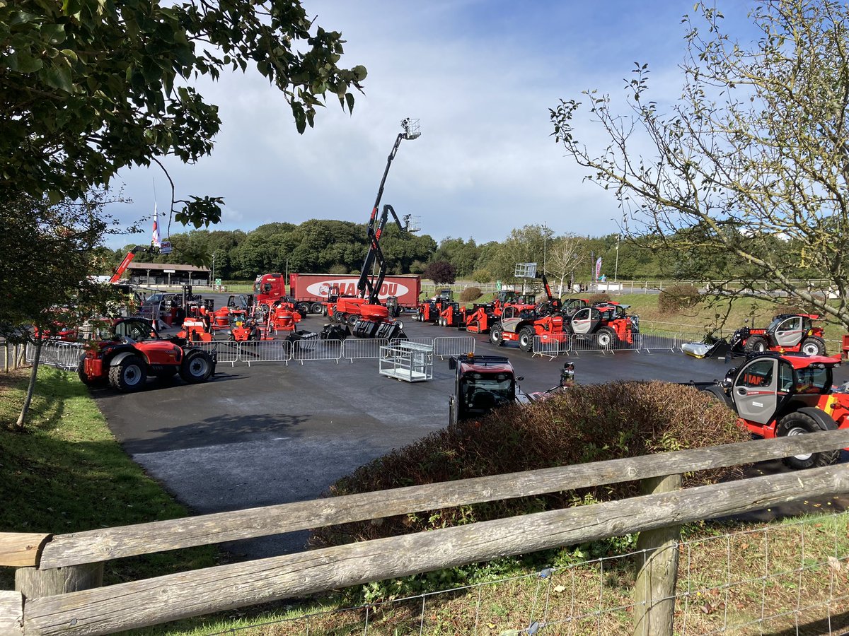 The <a href="/rdmachinery/">R & D Machinery</a> and <a href="/ManitouUk/">Manitou UK 🇬🇧</a> <a href="/GroupManitou/">Manitou Group</a> roadshow is taking shape. We have a massive range of machinery at the <a href="/WestpointExeter/">Westpoint Exeter</a> arena ready for the show tomorrow starting at 12 to 7pm. We look forward to seeing all new and old customers