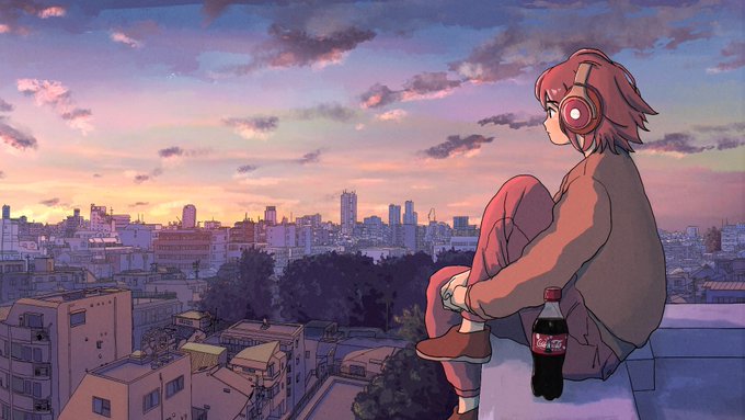 「1girl rooftop」 illustration images(Latest)