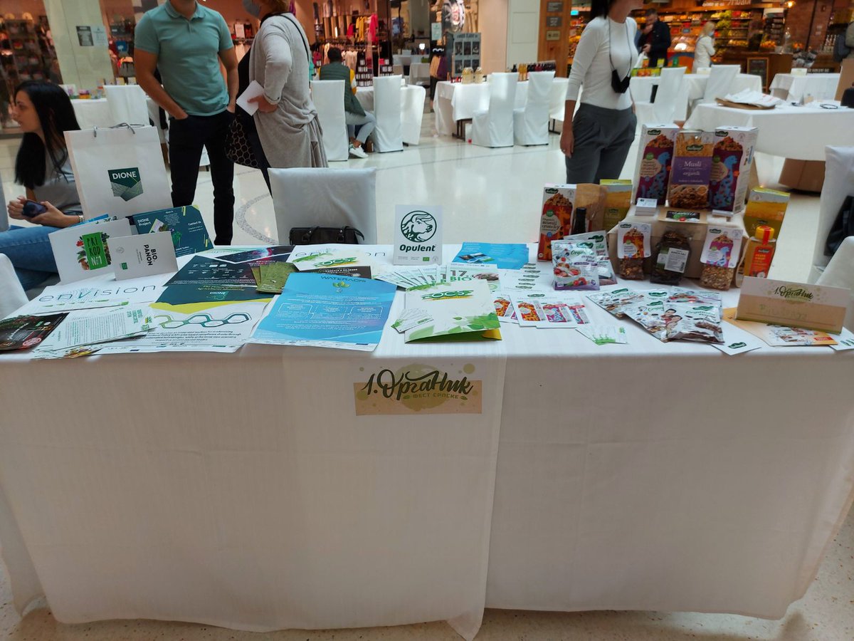 InoSens_rs's tweet photo. The #InoSens team, as a partner in the @EnvisionH2020, held a presentation of the project to the participants of the First ORGANIK FEST of Republika Srpska, an international festival of organic food in Banja Luka, presenting at the same time projects @dione_eu and @wateragri.๐พ https://t.co/UMyJi1XrjH