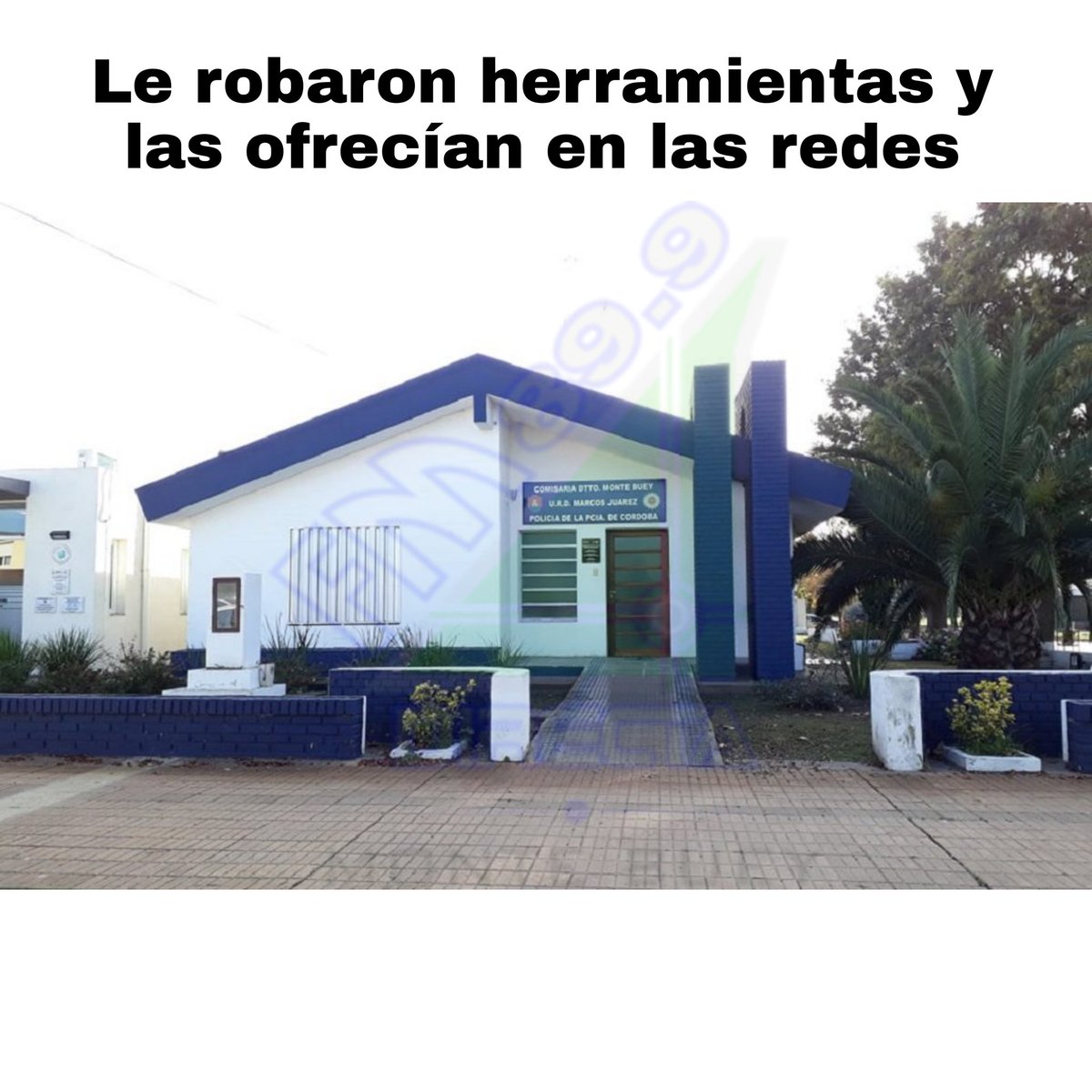 Le robaron herramientas y las ofrecían en las redes.
fmdirecta.com.ar/home/?p=14026