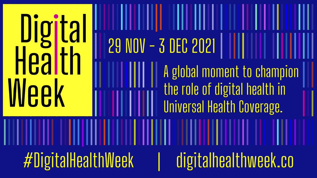 Do you believe in the power of digital technologies to achieve #HealthForAll? Does your work advance the digital transformation of health? 

Get involved in #DigitalHealthWeek🌐! 

We're excited to announce the launch of the official DHW site. Sign up!
🔗 digitalhealthweek.co