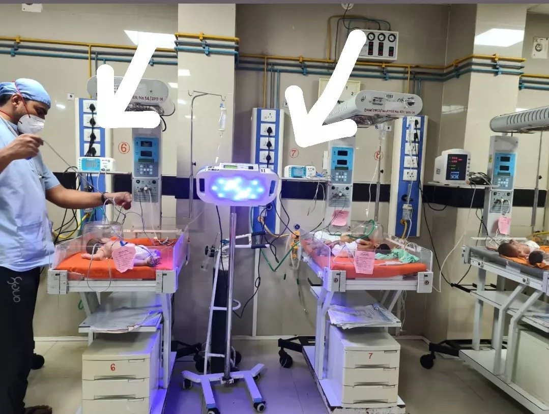 BempuHealth's tweet photo. We're excited to install ApneBoots in Maharashtra Government's Akola NICU (SNCU)! Thank you to National Health Mission Maharashtra and Maharashtra State Innovation Society @MSInSociety for scaling innovations for newborn survival! https://t.co/4qQekWNHPw