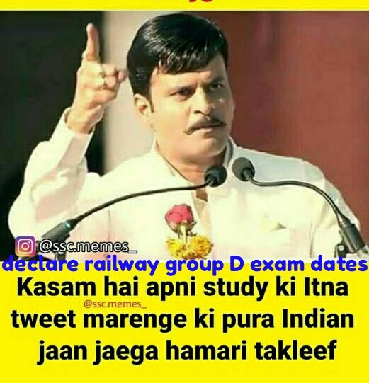 We wait before 2.5 year railway group D exam timetable.We want justice with us.Announce #railway_groupd_examdate