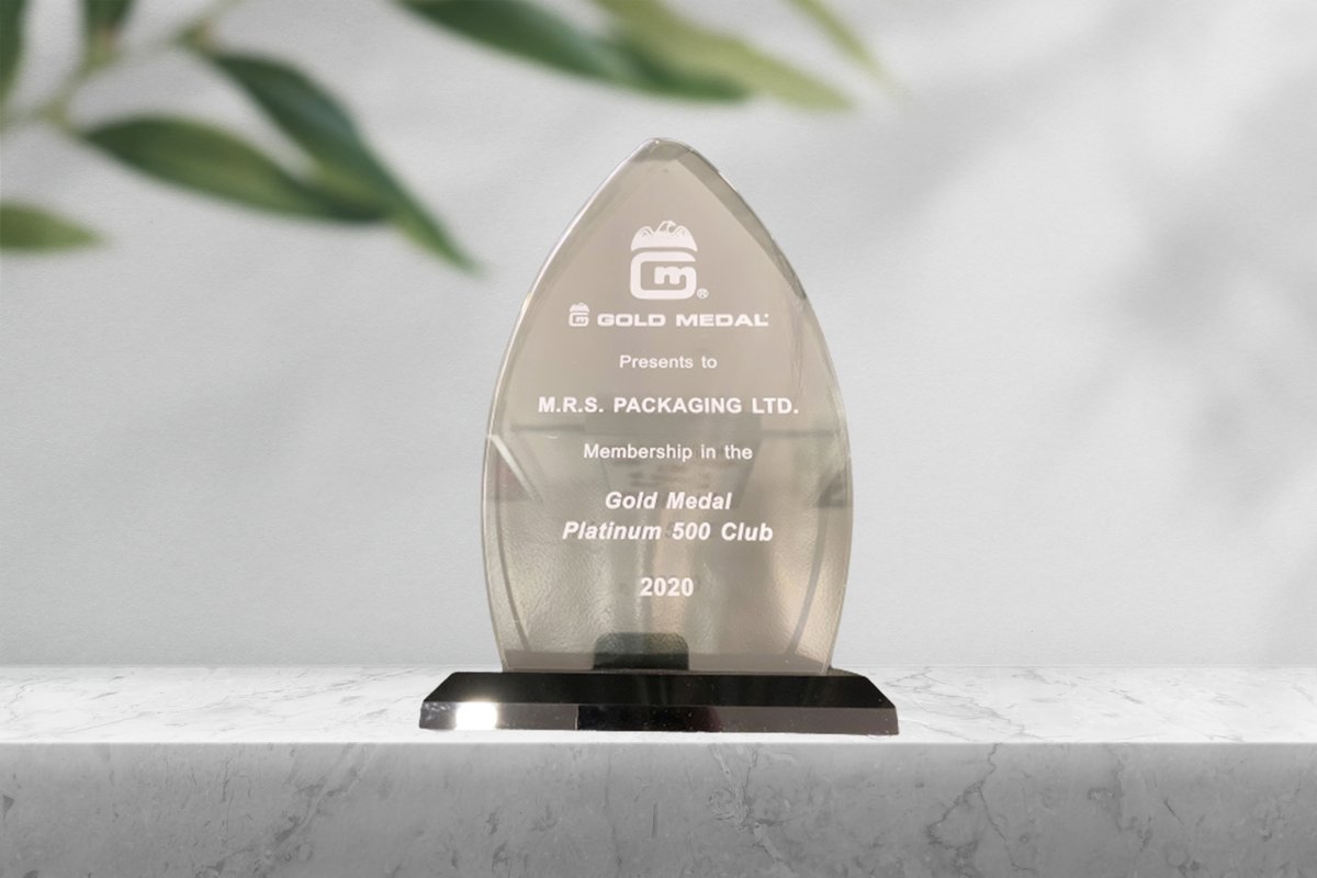 MRSPackaging's tweet photo. Thus 2020 was very challenging for everyone but we still achieve and maintain our membership in the Gold Medal Platinum 500 clubs. #goldmedal #club #award https://t.co/qTVbCGLrAt