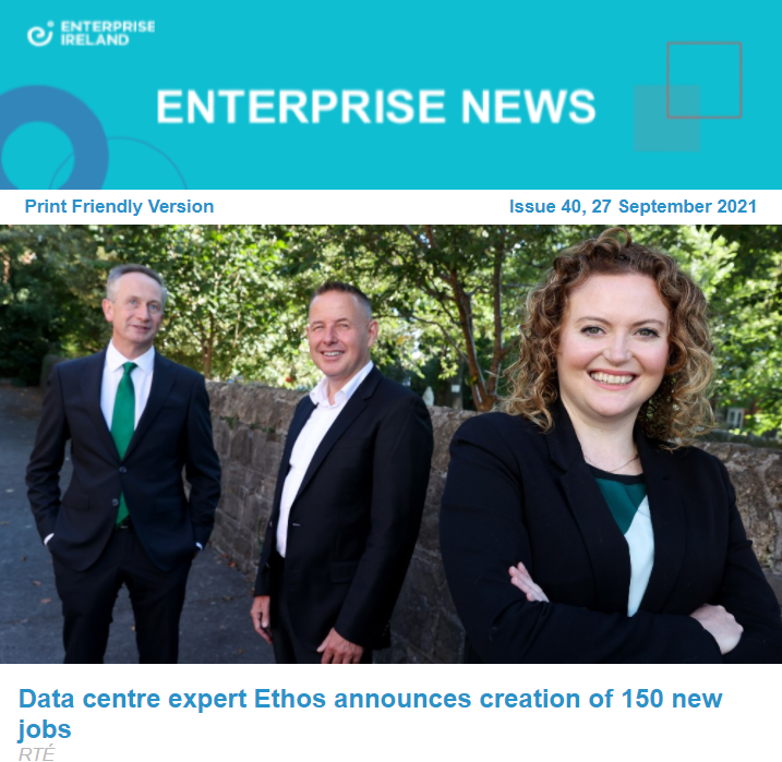 EI_ACastano's tweet photo. Good #News! from @ei_madrid ¬ Issue 40, 27 September 2021 https://t.co/6w1HRJAXI4 #IrishAdvantage #MedInIreland #Innovacion #Negocios #ComercioExterior https://t.co/KcnbGjMG18