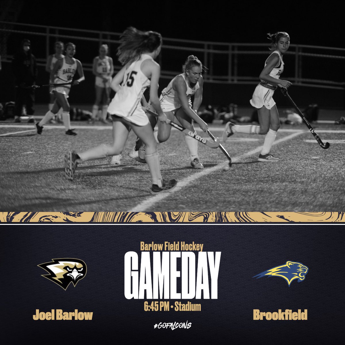 Field hockey plays Brookfield tonight at 6:45!