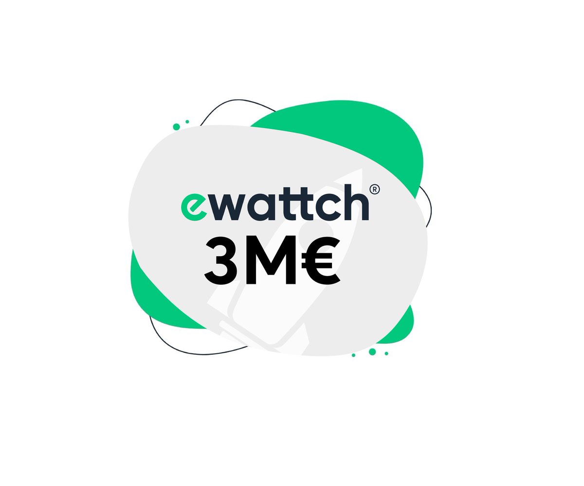 Ewattch est heureux de vous annoncer le franc succès de sa première levée de fonds de 3 millions d'euros ! 🙌

Merci à tous ceux qui nous accompagnent et à nos investisseurs : les groupes <a href="/Noshaq_be/">Noshaq</a> et Encevo🙏

Retrouvez le communiqué de presse : 
ow.ly/pTLn50Gh10e