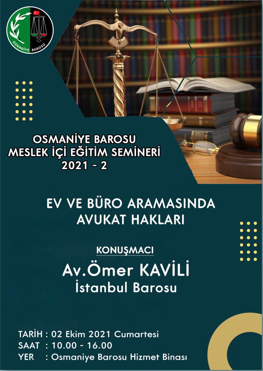 omerkavili's tweet photo. DAYANIŞMA YAŞATIR, Osmaniye Baromuz çağırmış
#Kavilizm 
Osmaniye Baromuzun misafiri olacağım, sıcak muhabbet edeceğiz yarım bardak çay eşliğinde
Sizi de bekleriz. 
02.10.2021 Cumartesi
Saat 10.00 - 16.00
@osmaniyeahm 
#AvukatHakları 
#Arama 
#Elkoyma 
@barolar https://t.co/ffEpaidtK7