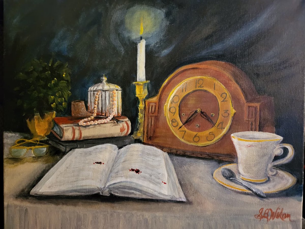 Malicious Little Murder is my latest painting! Check out