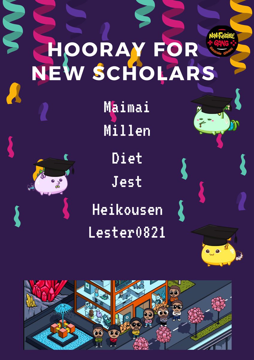 rockyromasanta's tweet photo. Let’s celebrate and Congratulate our new scholars for this week 🤍🤍🤍
#NFG #NFGCommunity @Nonfungiblegang https://t.co/IKk1RxZO3j