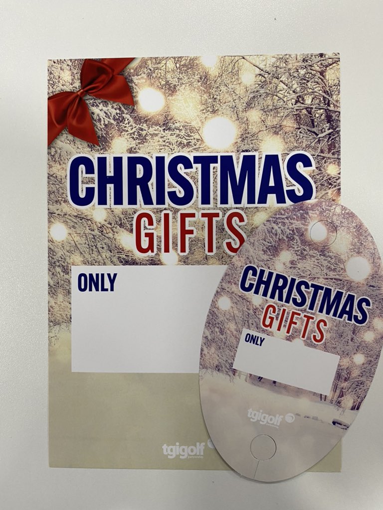 TGI_RickyGray's tweet photo. Some new styles of SALE and Christmas Gifts POS now available to order on #TGIDirect

These are fantastic and will enhance your merchandising. @TGI_Golf Partners can order via #MyTGI

Perfect timing to prepare for your winter/end of season/Christmas promotional plans.

#TGIGolf https://t.co/Bl98reVYZ1