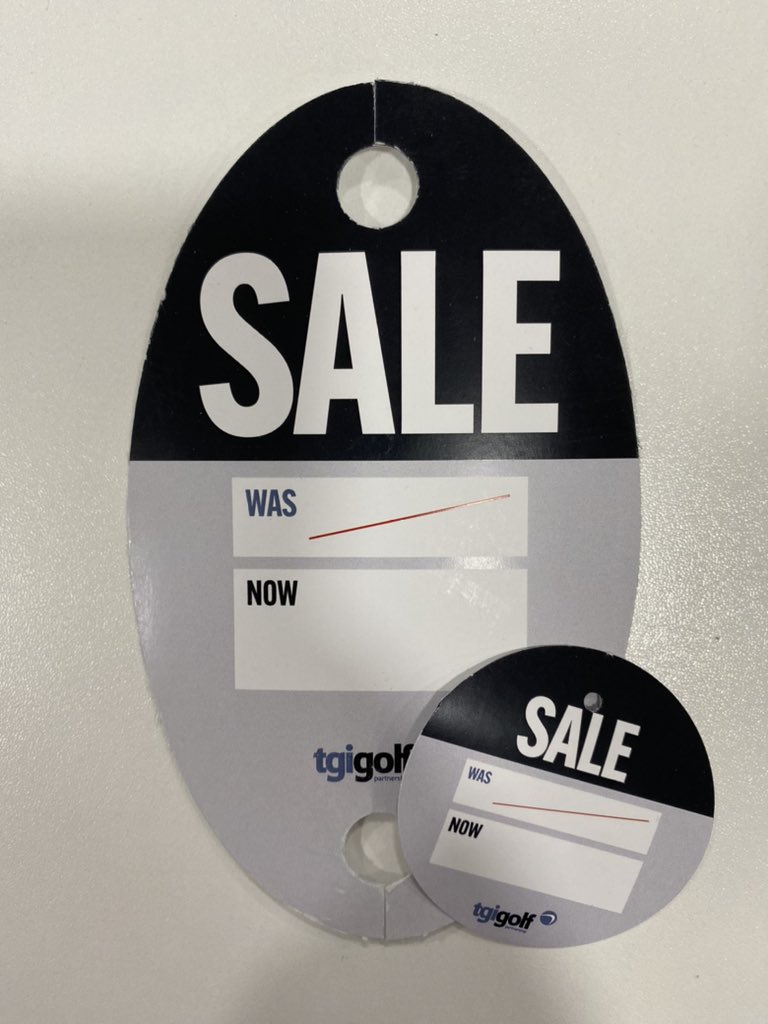 TGI_RickyGray's tweet photo. Some new styles of SALE and Christmas Gifts POS now available to order on #TGIDirect

These are fantastic and will enhance your merchandising. @TGI_Golf Partners can order via #MyTGI

Perfect timing to prepare for your winter/end of season/Christmas promotional plans.

#TGIGolf https://t.co/Bl98reVYZ1