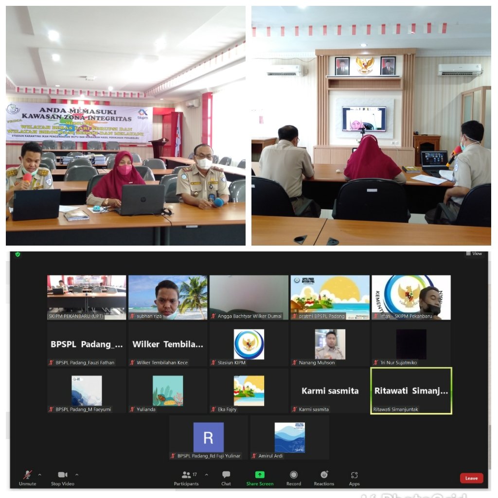 bppmhkpekanbaru's tweet photo. 27/09/2021
Sosialisasi Pelayanan Perijinan Pemanfaatan Jenis Ikan dilindungi dan/atau Appendiks CITES Oleh BPSPL Padang secara Virtual melalui zoom meeting. 
@rinajanwar2201 
@desam1987 
@bkipm_kkp 
@PrimaSkipm 
@bpsplpadang 
@503Han 
@MWidantari 
#KKPRebound 
#OneHealthKIPM https://t.co/R6ueALp2jv