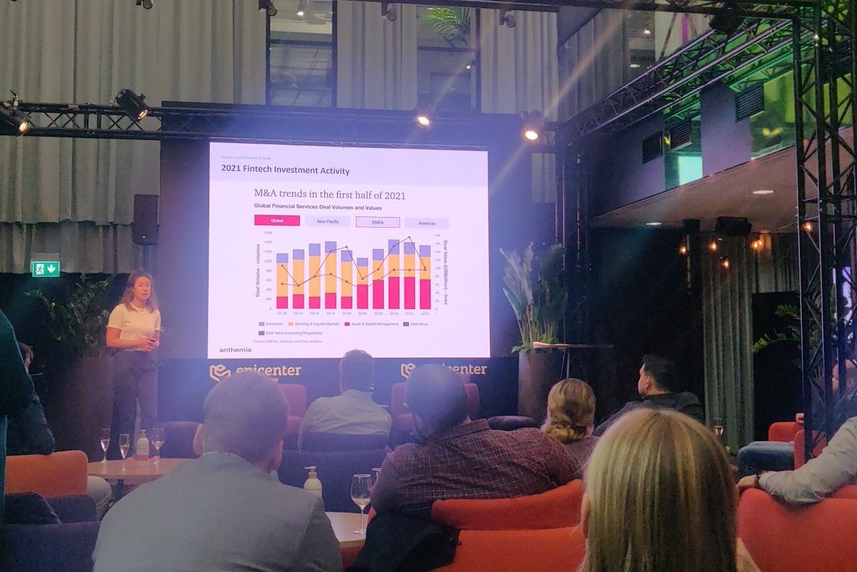 Today having an event with @FVCAfi and #90DayFinn group. I'm every day amazed with all the expertise of our #90DayFinns. Now on stage @SophieWinwood sharing her insights of #Fintech. We are so lucky to have these experts in #Helsinki. #LearningFromTheBest https://t.co/wtyEZTP75O