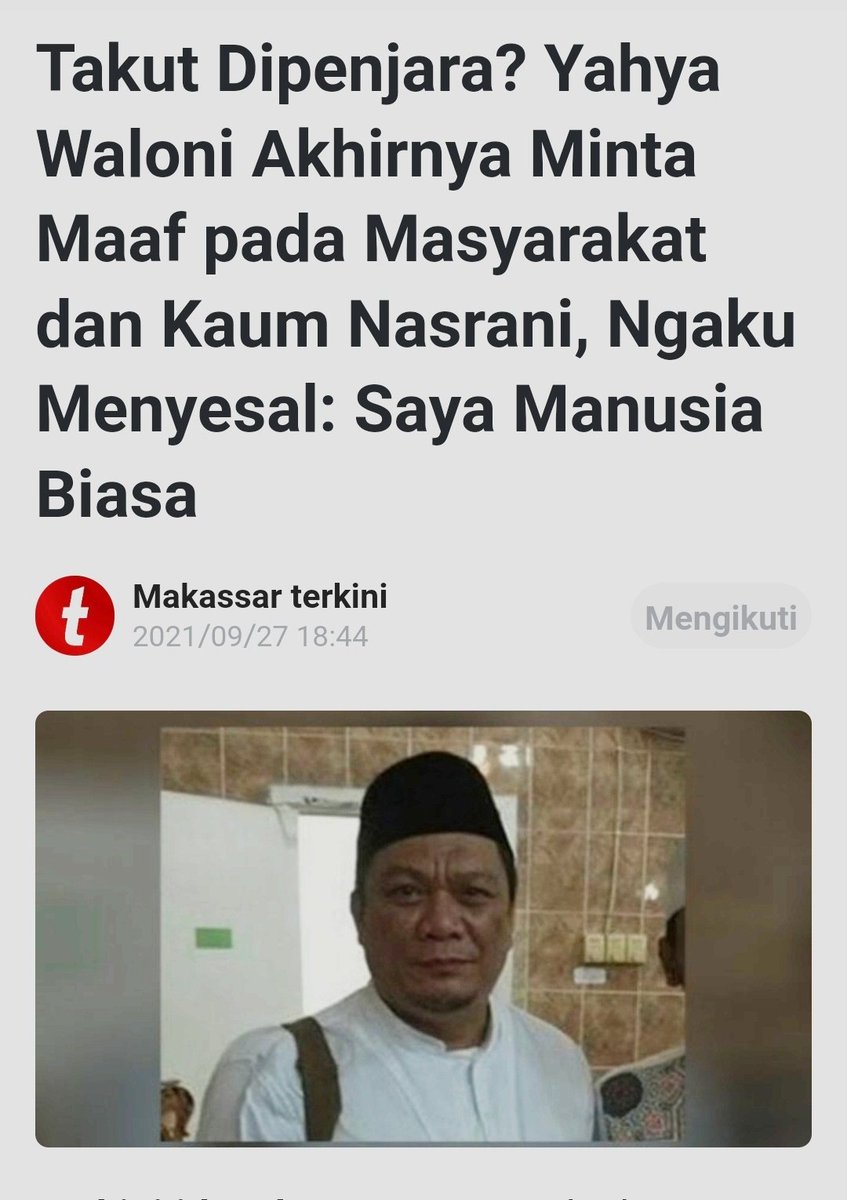 SltorkNet's tweet photo. Ternyata Yahya Waloni mental aslinya cap tikus😅🤣😂 https://t.co/VQozXewbwy