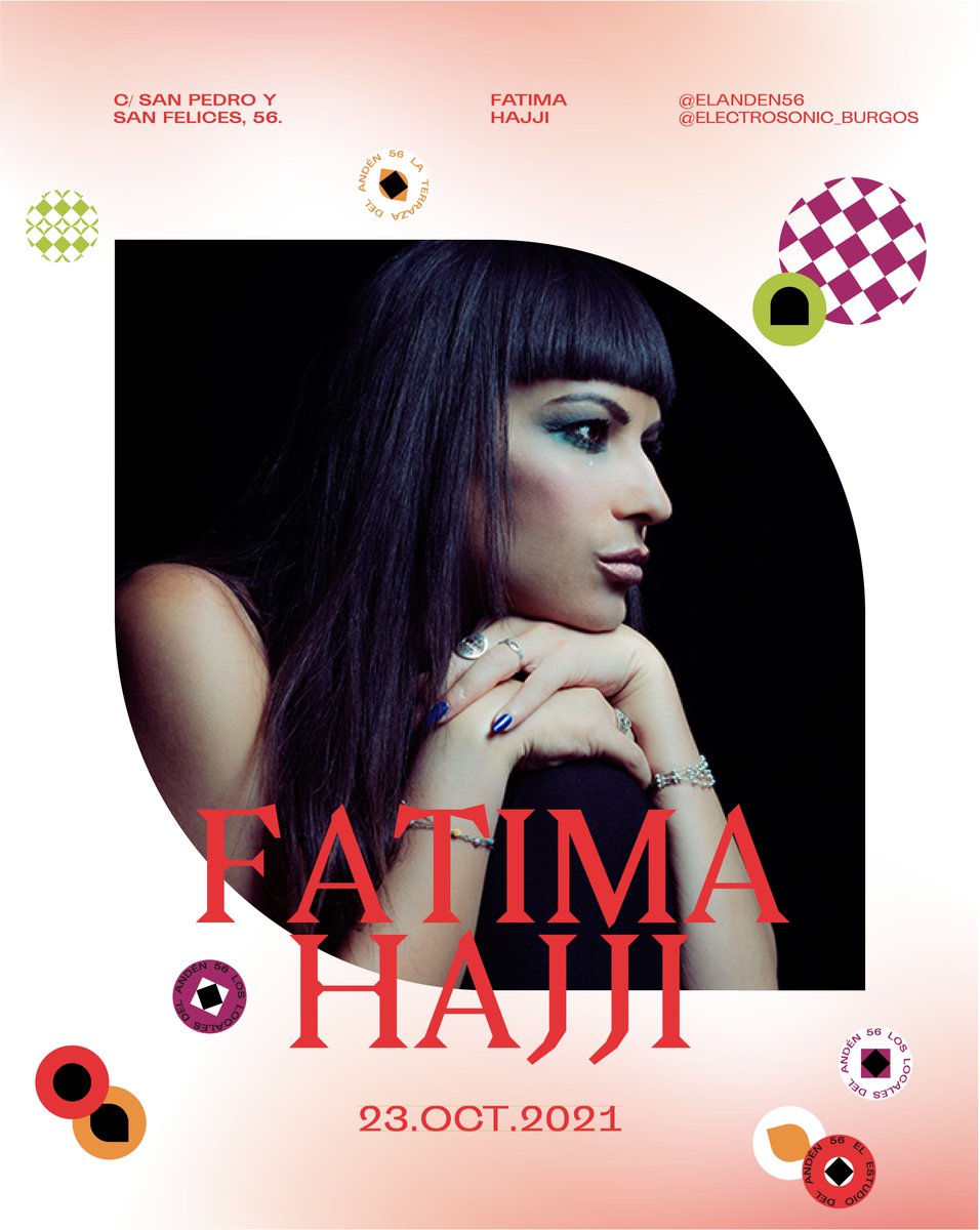 Sala Andén 56 (@salaanden56) on Twitter photo Vuelve ELECTROSONIC BURGOS y nos trae a la reina de los platos!
<a href="/fatimahajji/">Fatima Hajji</a>
💥💥💥💥💥
Las entradas las podéis comprar en nuestra web (si eres mayor de edad) ! =)
elanden56.com/agenda/concier…
¡Corre a pillar tu entrada!
🎟️🎟️🎟️ Vuelve ELECTROSONIC BURGOS y nos trae a la reina de los platos!
<a href="/fatimahajji/">Fatima Hajji</a>
💥💥💥💥💥
Las entradas las podéis comprar en nuestra web (si eres mayor de edad) ! =)
elanden56.com/agenda/concier…
¡Corre a pillar tu entrada!
🎟️🎟️🎟️