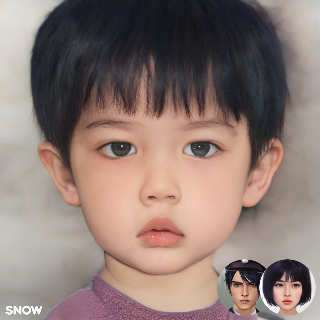 以前aiに作ってもらったrealデュカンの画像で子供の顔予想やったらすごい可愛く きりみのイラスト