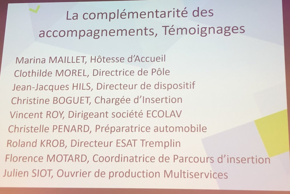 andicat_asso's tweet photo. La journée continue avec des témoignages et des retours d’expériences de projets d’accompagnement de travailleurs d’#ESAT https://t.co/bZzwkjMuCW