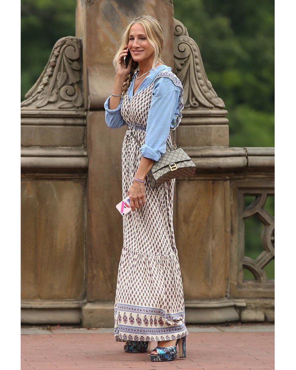 Shop the look: Lena Non Stop Disco is back for a second pre-order, limited numbers available to shop online now.

#sexandthecitystyle 
#sarahjessicaparker