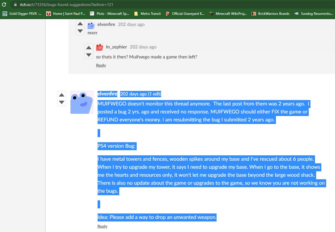 Shiny_Washburne's tweet image. #DontBiteMeBro
a post from itch.io a place you abandon right after you made your game...