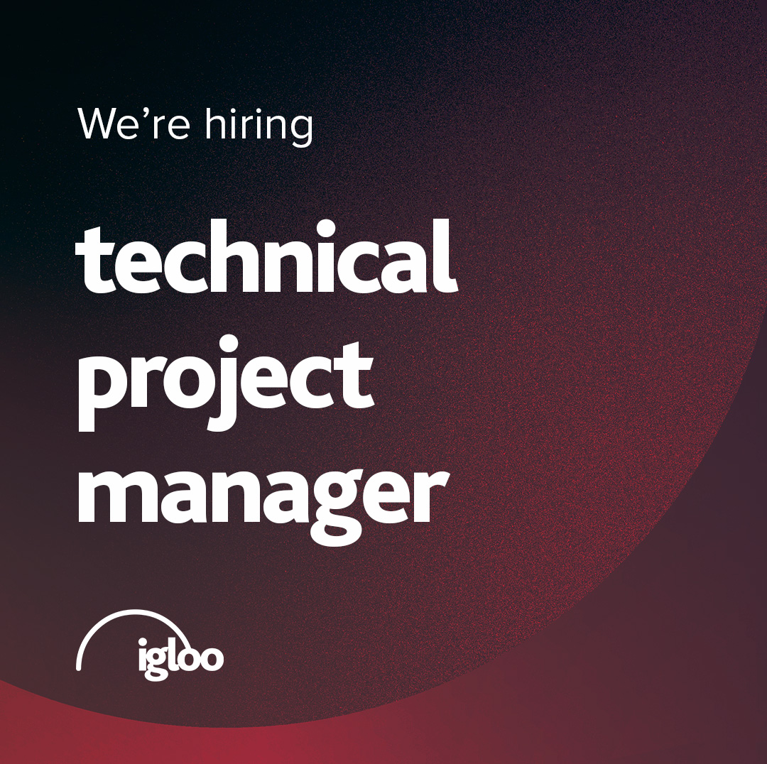 IglooVision's tweet photo. Consider yourself a hands-on individual who enjoys working with clients to deliver excellent projects from start to finish? Then our new role may be just the one for you - https://t.co/kfmy75sDZm
#ProjectManager #ProjectManagerJob #Hiring #ShropshireJobs https://t.co/jNzVrdgiFC