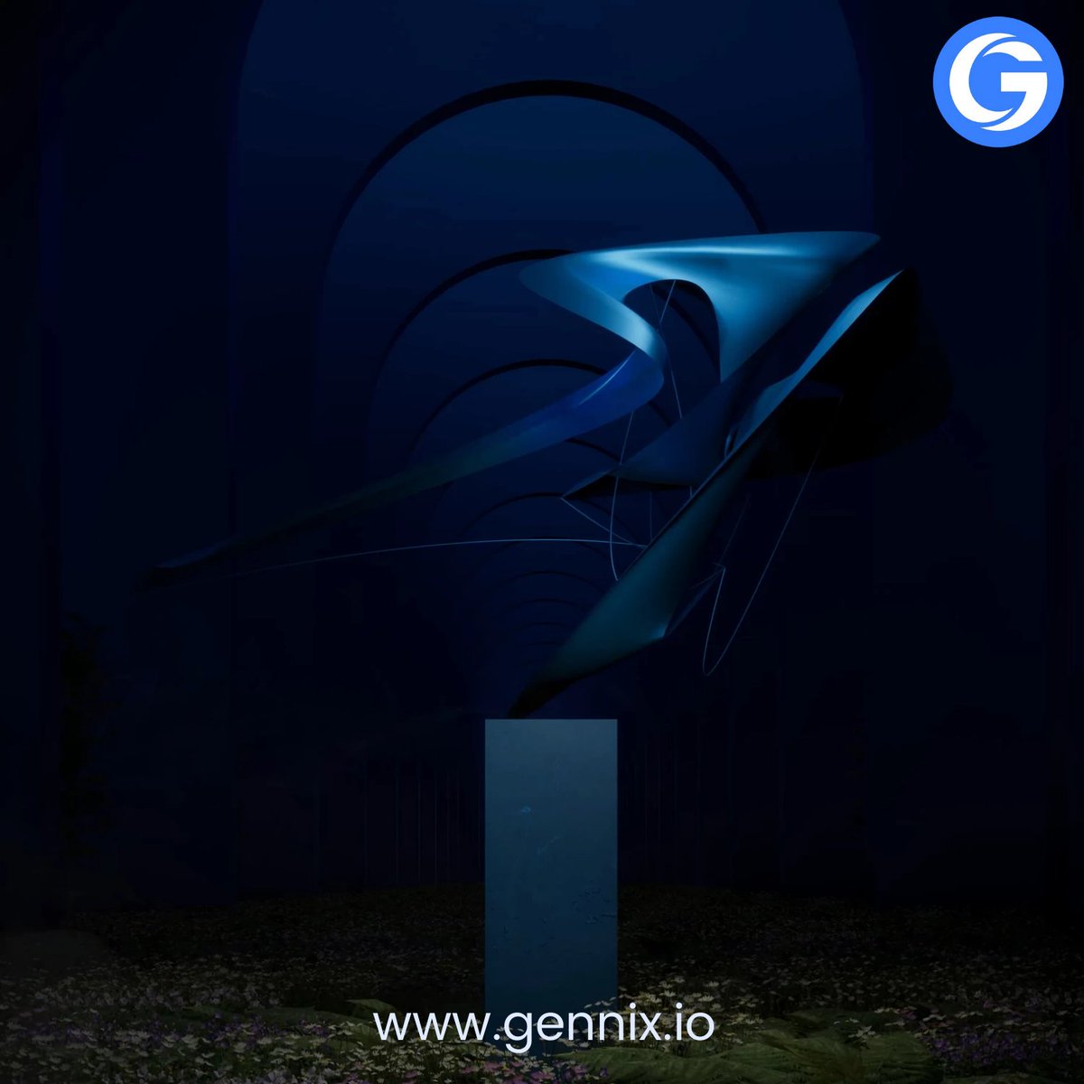 GennixDefi's tweet photo. The tier 4 #NFT of #Gennix is Byzantium. Gennix offers complex financial tools - but they are presented in a simple and intuitive fashion. This can be shown by the figurative “bed of roses” which implies a seamless experience navigating. #Crypto#cryptocurrency#DeFi#blockchain https://t.co/YHXwBvkKcm