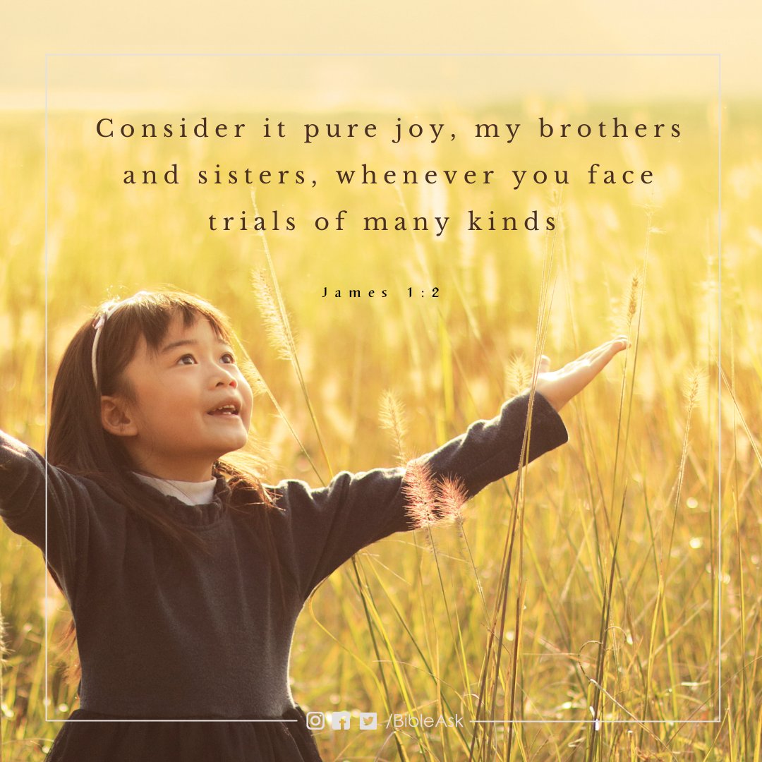 BibleAsk's tweet photo. Be joyful always even in trials 😊#verseoftheday⠀⠀
.⠀⠀
.⠀⠀
.⠀⠀
.⠀⠀
_________________________________⠀⠀
#dailybibleverse #bibleverse #bible #bibleask #victorythroughChrist #blessed  #happy #givethanks #joyinmyheart #rememberJesus #christanquotes #dailyverse #dailybible https://t.co/gXHQX3N2wg