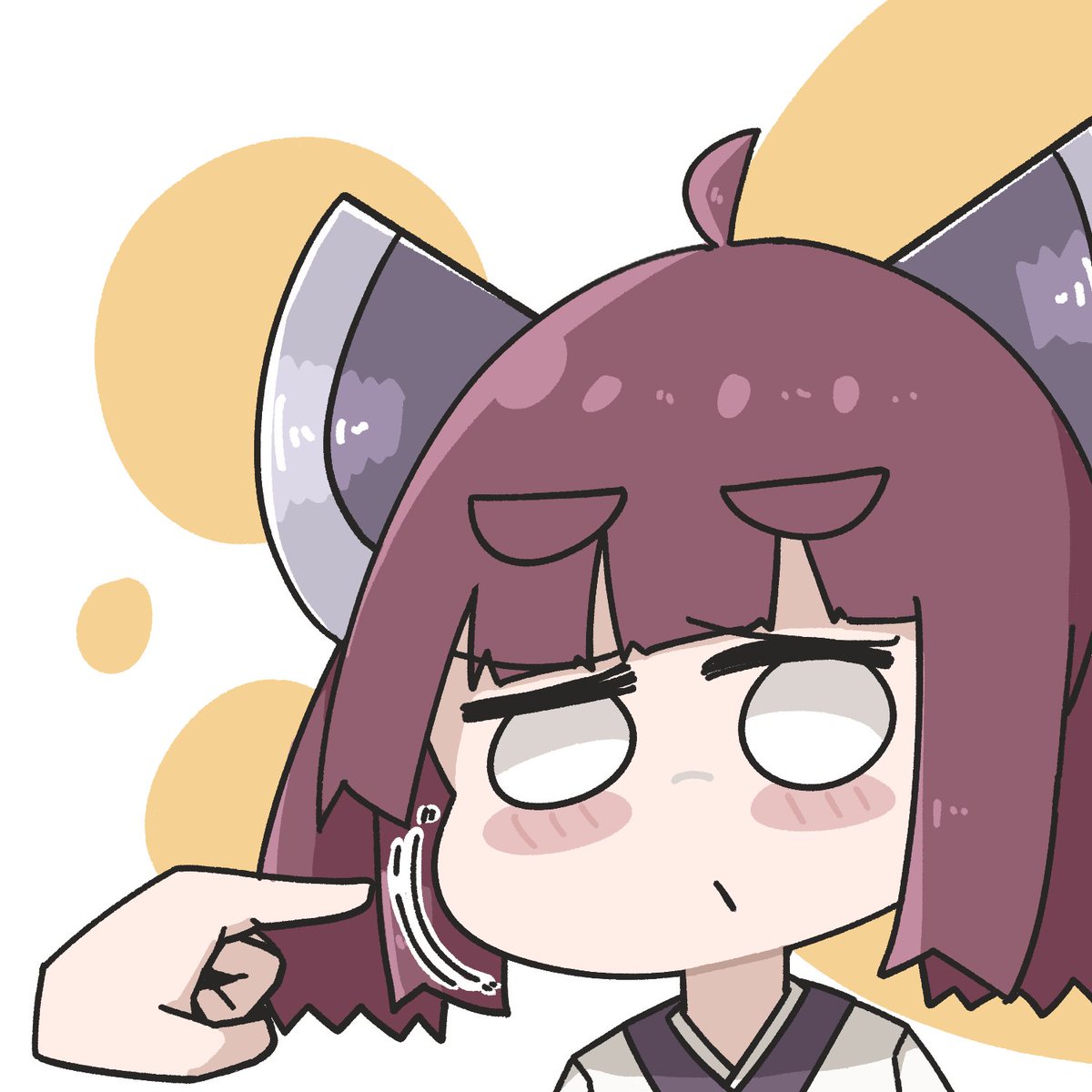 東北きりたん 「東北のもちもち 」|毛玉猫🍄＠Skeb募集中のイラスト
