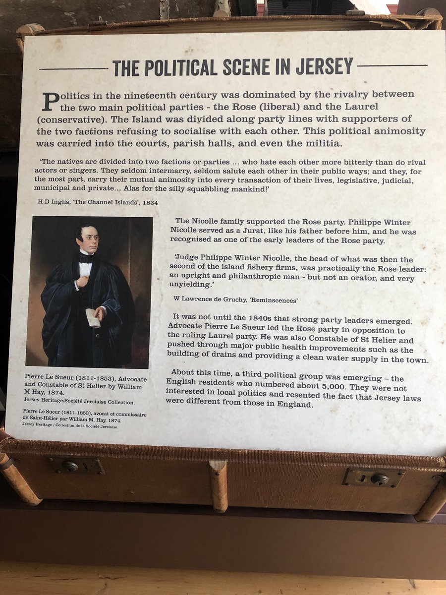 SamMezecJsy's tweet photo. If you do one thing today, head to the Jersey Museum (free entry) and check out the exhibition on the history of protest in Jersey. Also lots of evidence of party politics too! @loveheritage https://t.co/UV0uRBMRP6