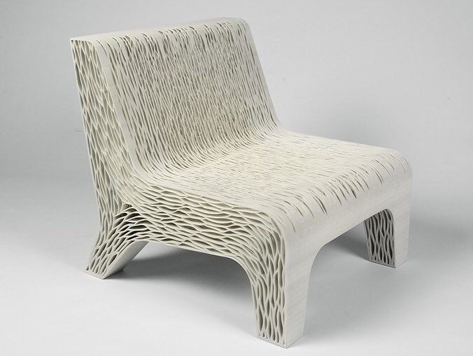 parametricarch's tweet photo. Dutch designer Lilian van Daal has crafted a 3-D printed biomimicry chair that is elegant, eco-friendly, flexes to fit your fanny, and replaces traditional upholstery with 3D-printed structure.

#dutchdesigner #3dprint #3dprinted #chair #chairdesign #bench #benchdeaign https://t.co/YlsEdzB68E