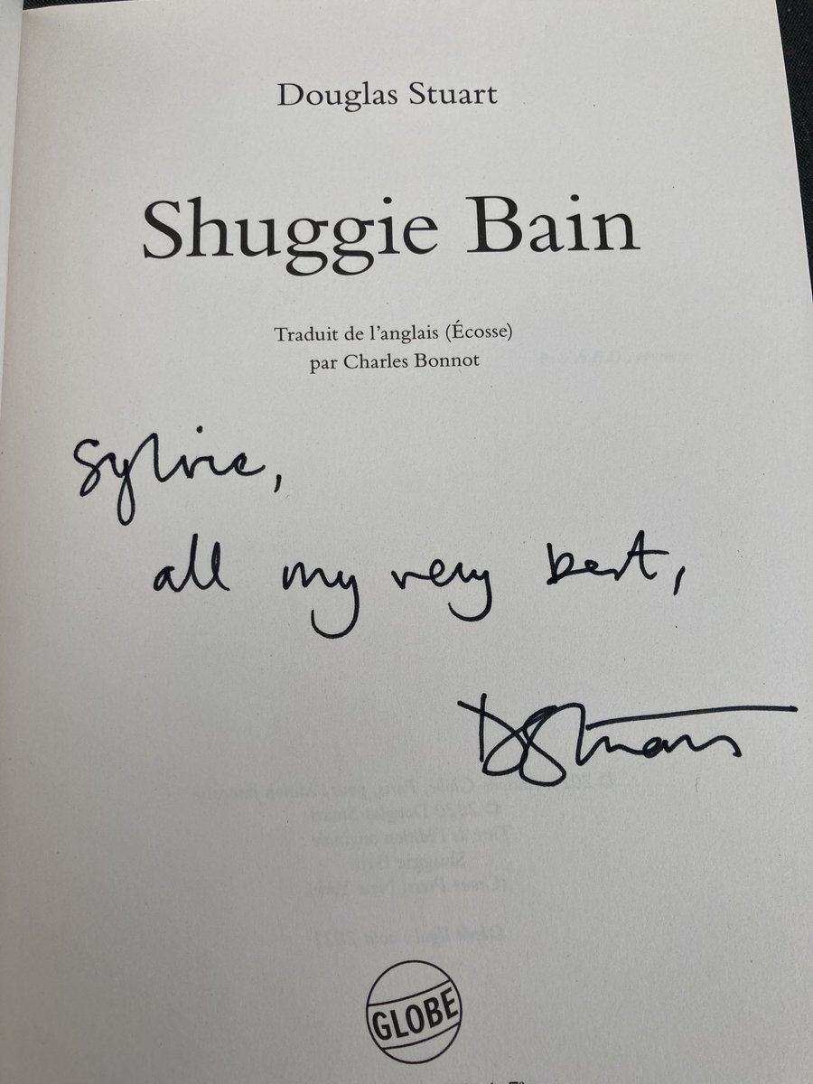 SylDemichelis's tweet photo. 📚❤️Longue vie à Shuggie Bain !! Merci ⁦@globeedit⁩ ⁦@MLaurePascaud⁩ pour ce merveilleux cadeau ⁦@Fnac⁩ #FnacNice #lecoupdecoeurdevotrelibraire #IloveNice https://t.co/xxbvzdvttl