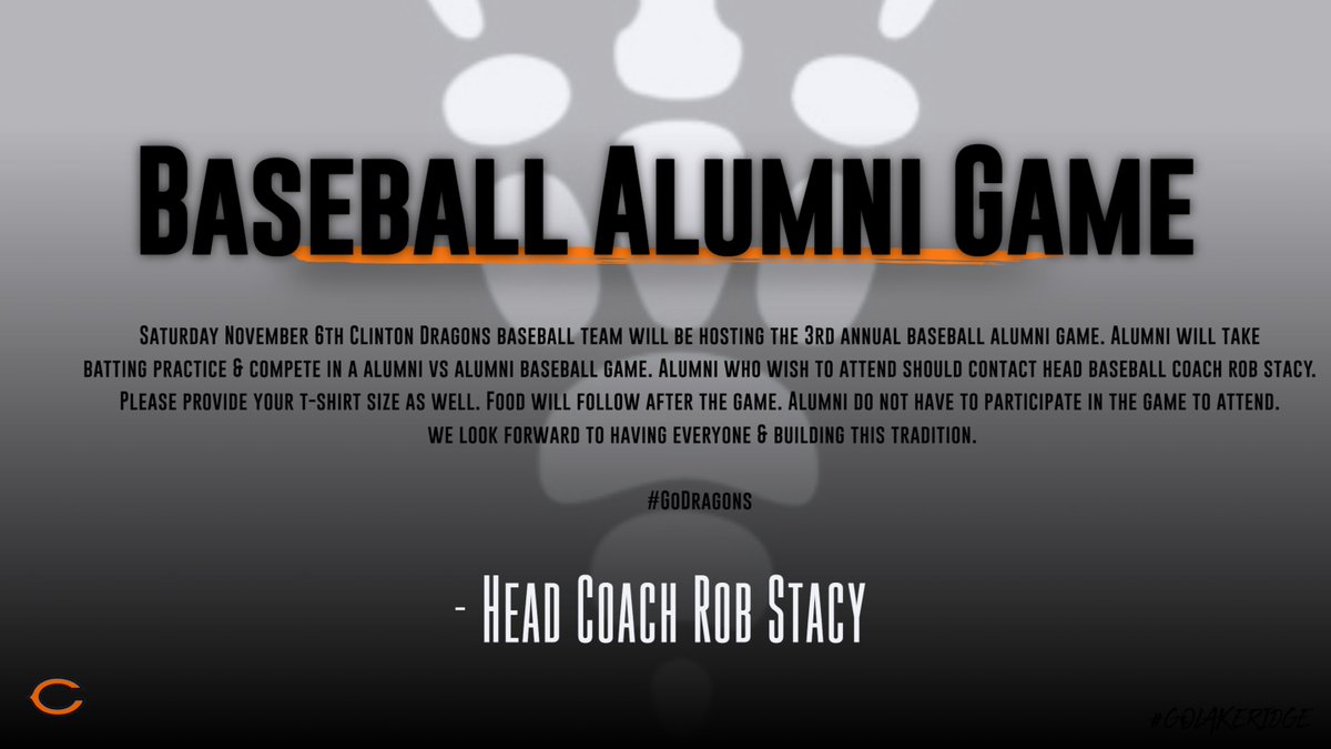 CHSdragonsbsb's tweet photo. #GoDragons #DPOD #Alumni https://t.co/7AThH0PkCH