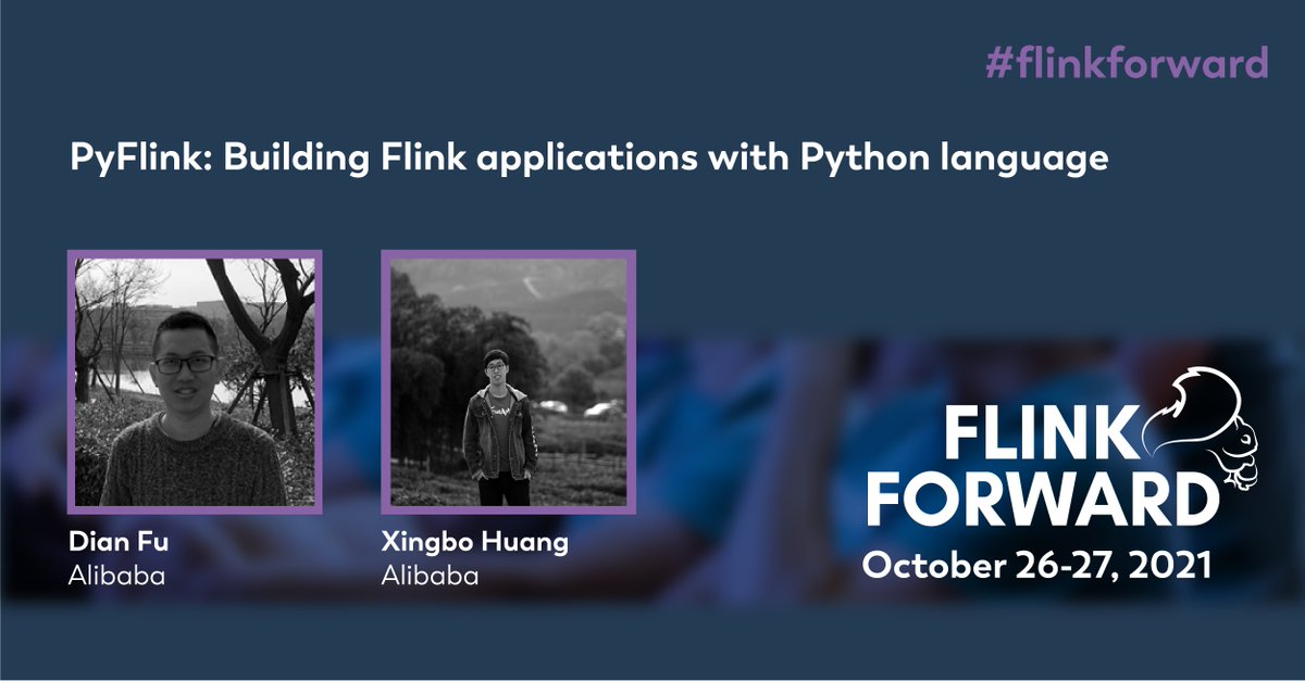 ✨ Session Highlight ✨

Join Dian Fu & Xingbo Huang from @alibaba_cloud to learn how #Python developers can use #PyFlink for stream processing, and hear all about the latest additions to the Python Table API & #SQL. 

Grab your free conference pass at: bit.ly/3CRDZdz