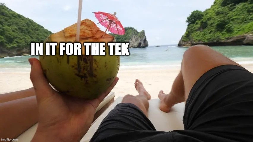 $TEK will be live in just a few more days. That means you have between now &amp; weds @ 11:59pm PST to get a 25% bonus for whatever you invest.

So why $TEK? Cuz you want a long term Eth position that grows, that's why. Go to TEK.finance now for more info.

$NFY $BPT $TEK