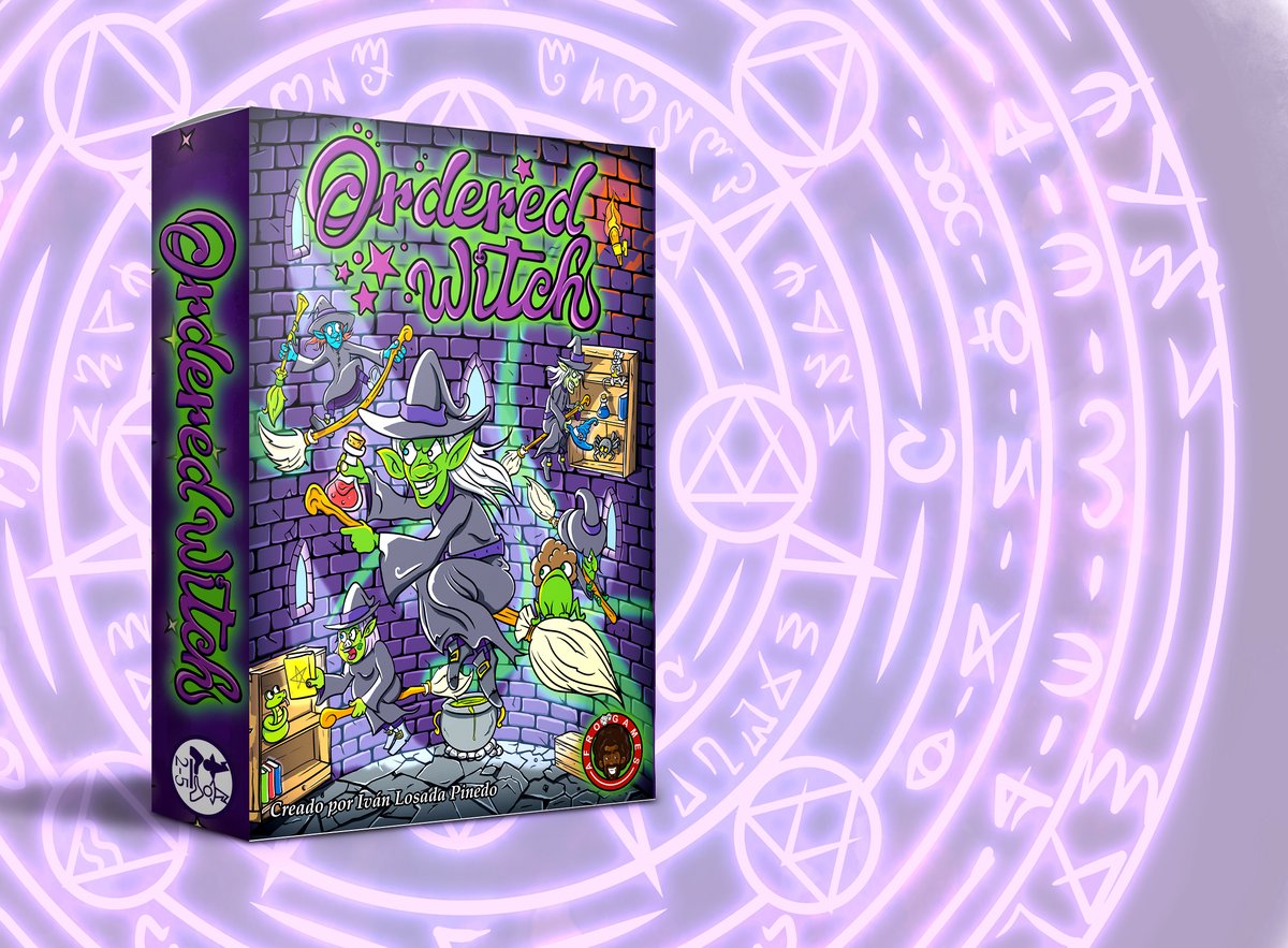 Hola Brujitas!!
Os mostramos un render de cómo va a quedar (aproximadamente 😅) la caja que habéis elegido para Ordered Witch.
Gracias por construir el juego juntos 🥰

#verkami #crowfunding #orderedwitch #juegosdemesa #boardgames #cajaverde